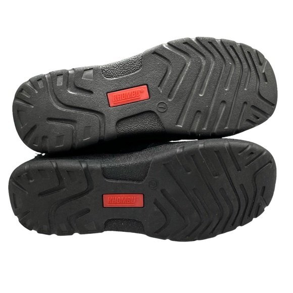 KHOMBU Jessica Winter Boots Women’s Size 7M Black Suede Faux Fur Water Repellent - Picture 8 of 12